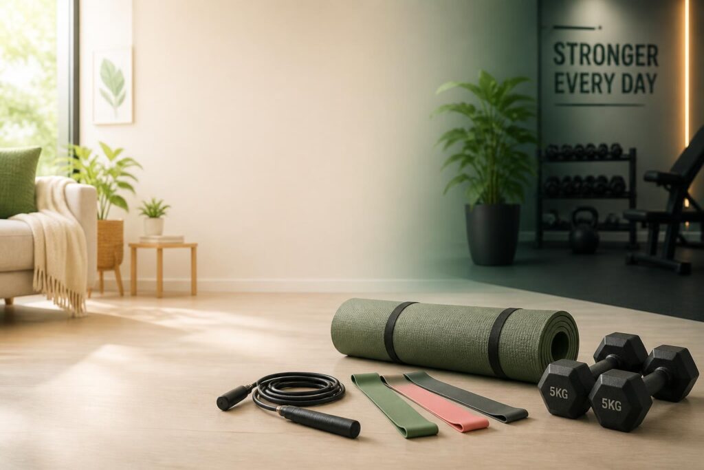 Accessoires fitness maison ou salle : confort et vitalité