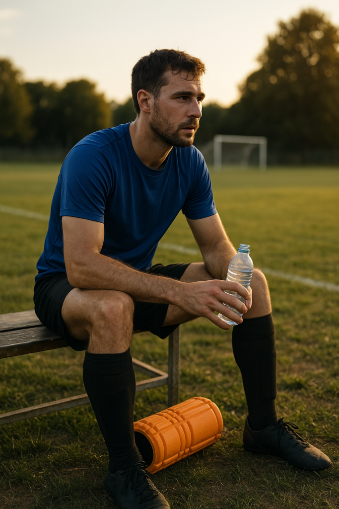 Récupération active après un match de football : protocole 24h