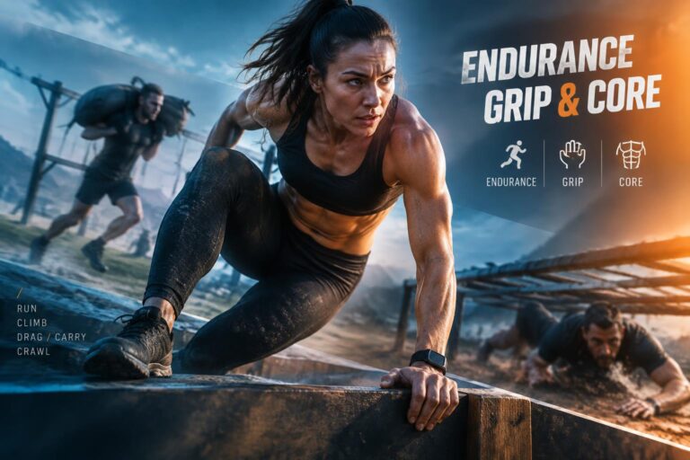 Course à obstacles : endurance, grip et gainage, le trio qui change vraiment la préparation