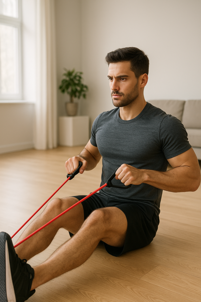 Exercices de musculation avec bandes élastiques : le guide