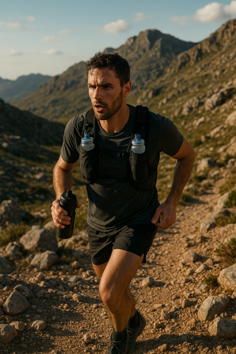 Hydratation longue distance en trail : combien boire