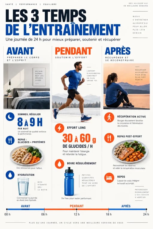 Comment avoir plus d’énergie pour mieux s’entraîner et récupérer : repères avant, pendant et après l’effort