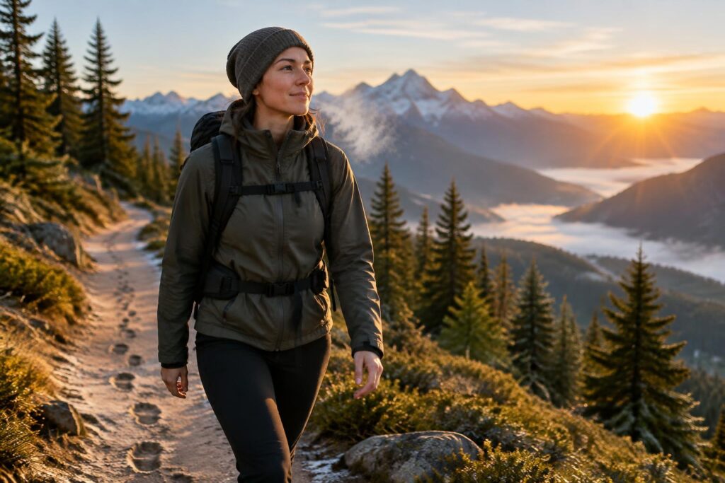 Marche en pleine conscience en montagne : apaisement