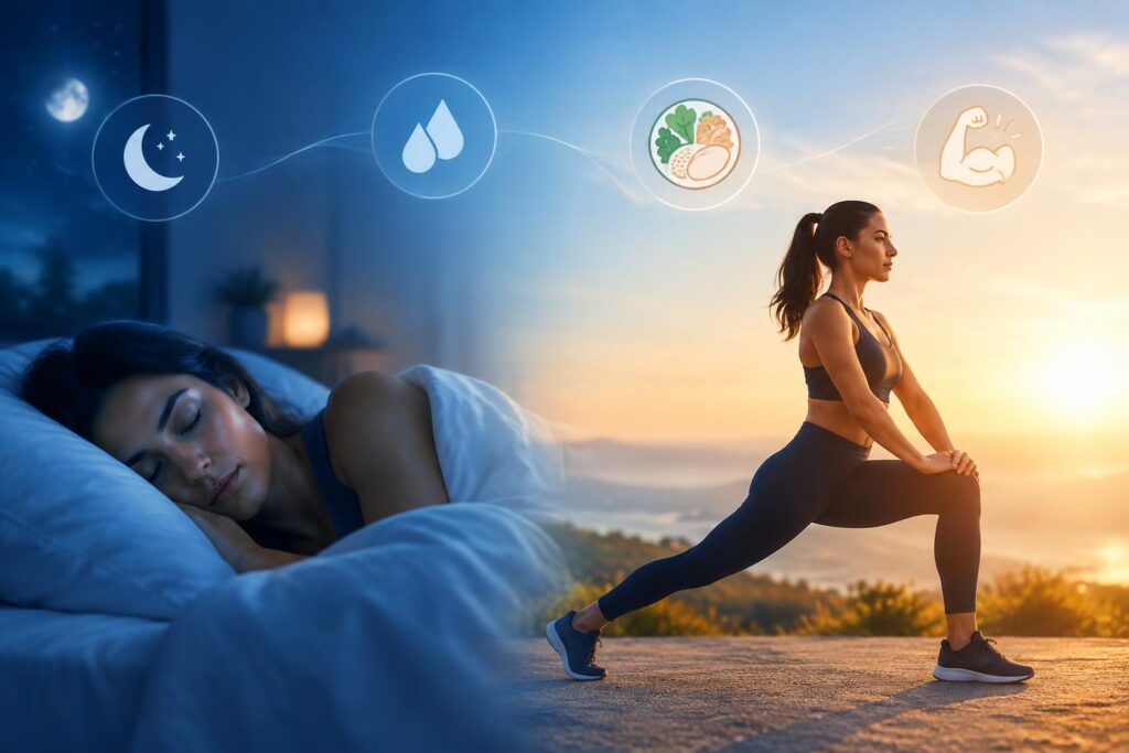 Plus d’énergie pour s’entraîner : ajustez le sommeil, les repas et la récupération