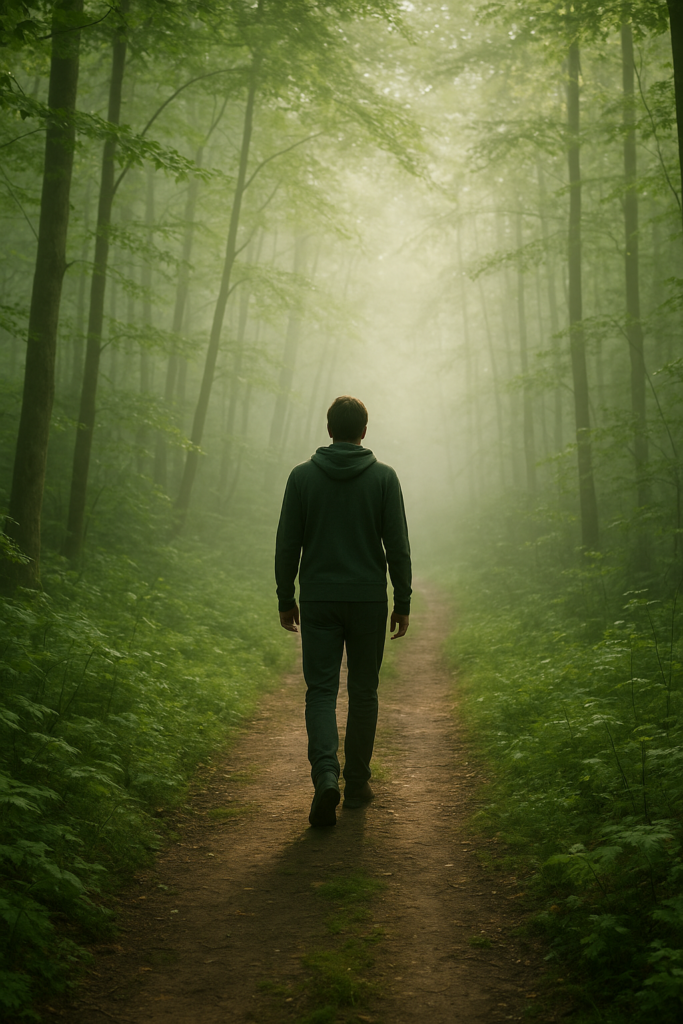 Bain de forêt et stress : ce que la science prouve